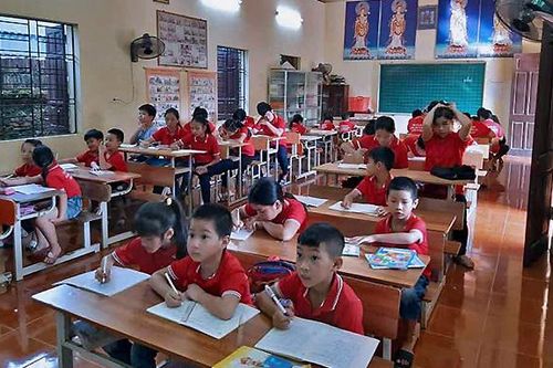 Lớp học đặc biệt trong ngôi chùa ở Chương Mỹ, Hà Nội