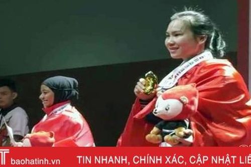 VĐV Hà Tĩnh Trần Thị Thêm giành HCĐ Đại hội Võ thuật thế giới Chungju
