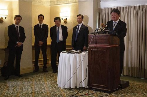 Yomiuri: Bộ trưởng Kinh tế Nhật Motegi sẽ trở thành tân Ngoại trưởng