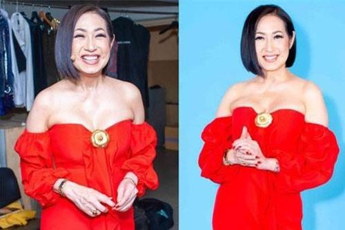 Danh ca Ý Lan 61 tuổi vẫn mặc hở hang khoe body đến 'ngộp thở'