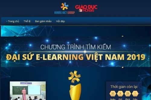 Cơ hội trở thành Đại sứ E-Learning Việt Nam với giải thưởng lên đến 500 triệu đồng