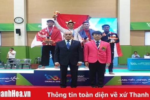 Võ sỹ Nguyễn Ngọc Toàn giành HCV Pencak Silat tại Đại hội võ thuật thế giới 2019