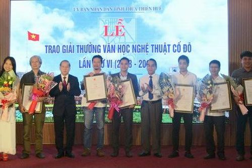 56 tác phẩm, công trình được trao giải thưởng Văn học Nghệ thuật Cố đô