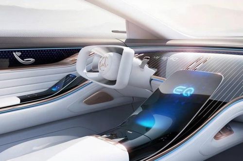 Concept xe điện Mercedes-Benz EQ có nội thất kiểu phi thuyền vũ trụ