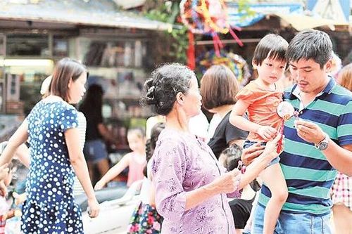 Trung thu ở phố Hàng Mã