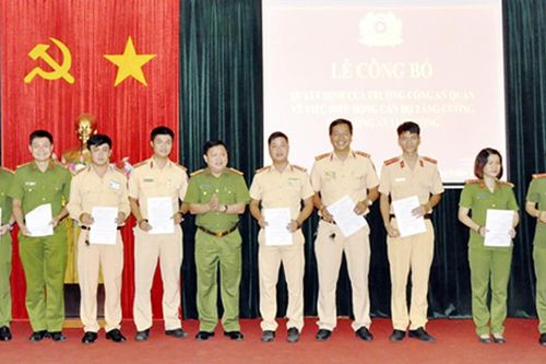 Điều động 26 cán bộ về Công an các phường