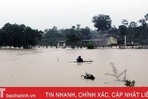 Hà Tĩnh đề phòng lũ quét, sạt lở đất do mưa lũ
