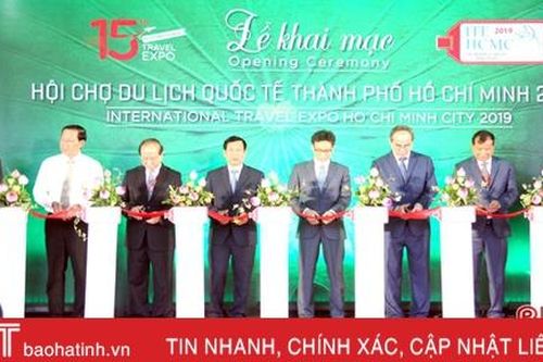 Hà Tĩnh tham gia Hội chợ quốc tế TP Hồ Chí Minh lần thứ 15