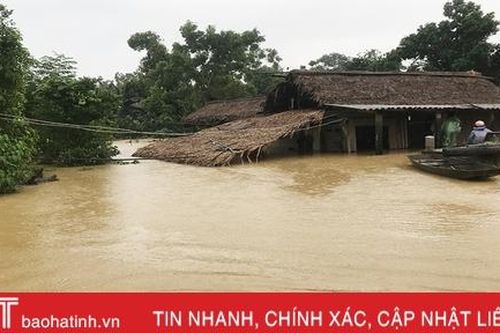 Tối nay, mưa vẫn tiếp diễn ở Hà Tĩnh
