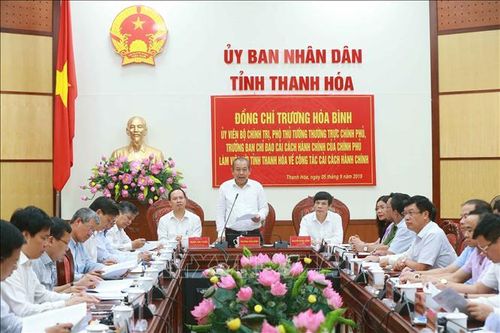 Thanh Hóa cần gắn kết chặt chẽ cải cách hành chính với phát triển kinh tế - xã hội