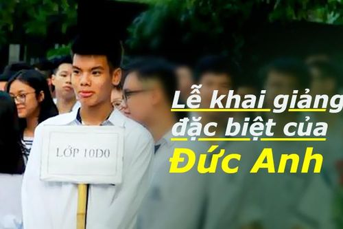Lễ khai giảng đặc biệt của con trai nữ lao công bị xe tông tử vong ở đường Láng: 'Em sẽ cố gắng để không làm mọi người thất vọng'