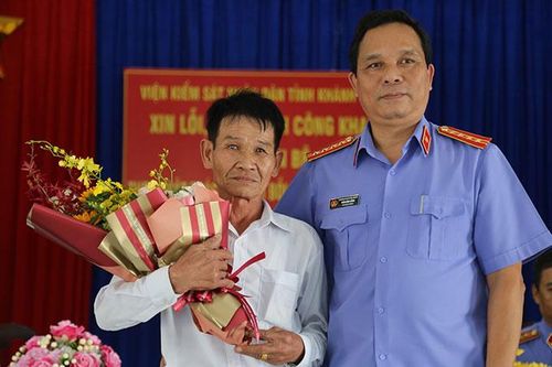 Viện Kiểm sát nhân dân tỉnh Khánh Hòa xin lỗi người bị giam oan