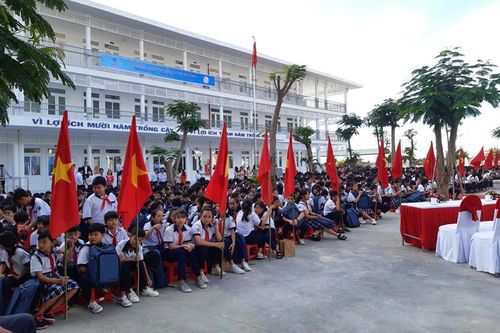Trungnam Group bàn giao trường học đạt chuẩn quốc gia tại Ninh Thuận