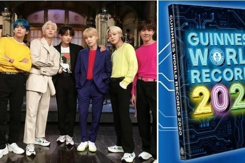 Sách Kỷ lục Guinness hé lộ hình ảnh của BTS trong ấn bản mới nhất