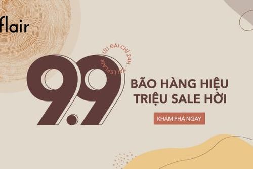 99 thương hiệu cao cấp đồng loạt giảm giá trong ngày 9/9 trên Leflair