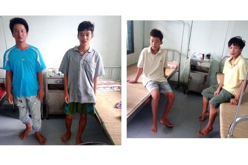 Bốn ngư dân được cứu tại vùng biển Quảng Bình