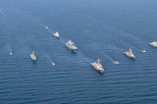 NATO tập trận ở biển Baltic