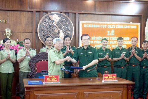 Phối hợp phòng chống buôn lậu, gian lận thương mại khu vực biên giới tỉnh Kon Tum