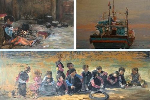 Bộ tứ họa sĩ Hà Thành mở triển lãm mỹ thuật 'Tứ lập 3'