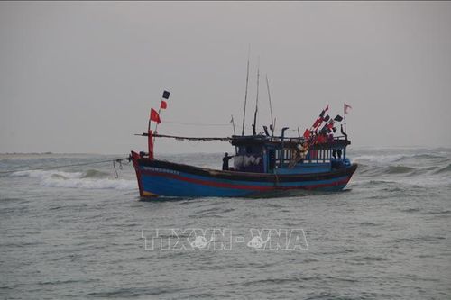 Cứu được 4 ngư dân vụ chìm tàu tại Quảng Bình, hai người vẫn bị mất tích