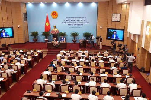 Tỷ lệ người dân nông thôn sử dụng nước sạch của Hà Nội tăng gần gấp đôi so với năm 2016