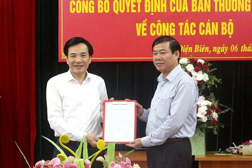 Công bố quyết định bổ nhiệm Trưởng ban Dân vận Tỉnh ủy