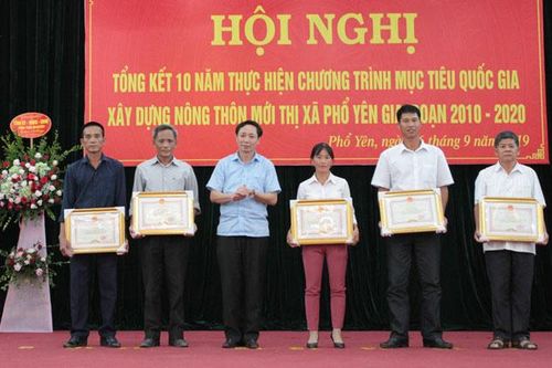 T.X Phổ Yên: Huy động trên 2.000 tỷ đồng thực hiện Chương trình xây dựng nông thôn mới