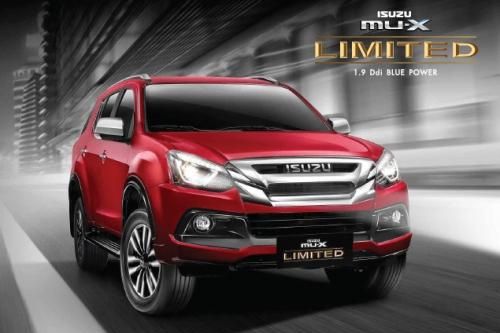 Isuzu mu-X 2019 Limited giá 990 triệu đồng có gì?