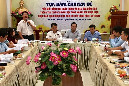 Đẩy mạnh truyền thông để hàng Việt chinh phục người Việt