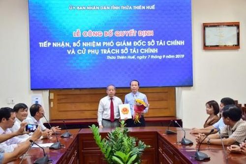 Chính trị - Xã hội Theo dòng thời sự Sở Tài Chính có Phó Giám đốc Phụ trách mới