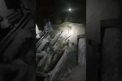 Quân đội Syria phát hiện kho vũ khí của phiến quân giấu trong đường hầm