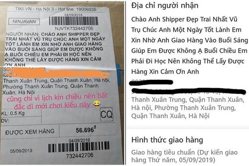 Cô gái được khen hết nấc vì hành động đáng yêu và lầy lội này với anh shipper khi mua hàng online