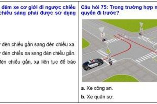 Kinh tế Xây dựng - Giao thông Câu hỏi điểm liệt sát hạch lái xe ô tô: Khó đo lường kiến thức người học