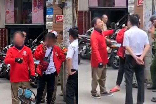 Con quên trả tiền xe ôm, mẹ còn ném điện thoại vào mặt tài xế GoViet