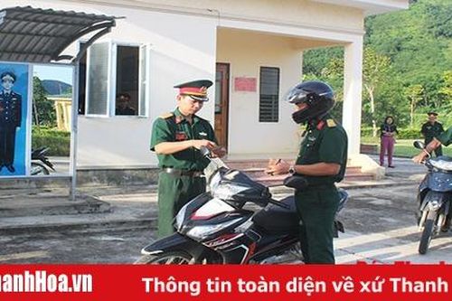Ban Chỉ huy Quân sự huyện Ngọc Lặc thực hiện tốt phong trào thi đua quyết thắng