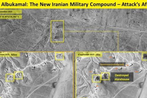 Israel phá hủy căn cứ quân sự Iran ở Albukamal, Syria