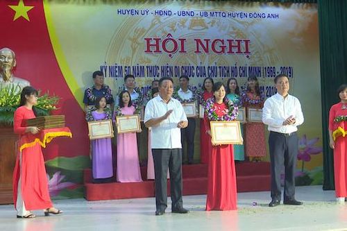Đông Anh biểu dương 74 gương Người tốt - Việc tốt
