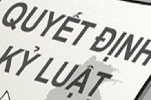 Khai trừ khỏi Đảng nguyên Phó Giám đốc Ban Quản lý dự án