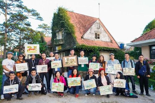 Nghệ thuật làm 'sống dậy' không gian xưa cũ của Đà Lạt