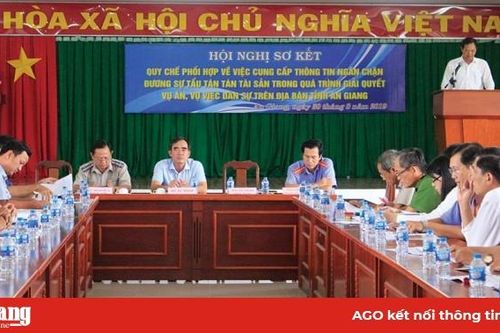 Tăng cường phối hợp cung cấp thông tin ngăn chặn tẩu tán tài sản