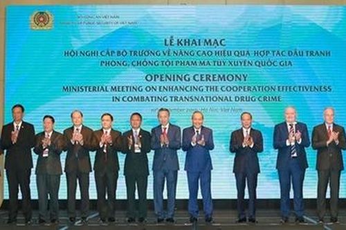 Khai mạc Hội nghị cấp Bộ trưởng về nâng cao hiệu quả hợp tác đấu tranh phòng, chống tội phạm ma túy xuyên quốc gia