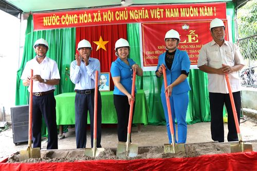 Hậu Giang: Khởi công 25 căn nhà đại đoàn kết