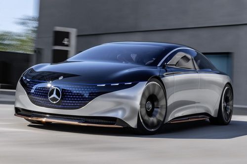 Mercedes Vision EQS dạy cho Tesla bài học về sedan điện hạng sang