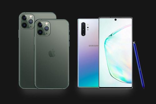 iPhone 11 Pro Max đọ thông số Galaxy Note10+