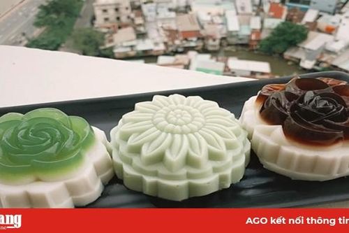 Bánh Trung thu rau câu chống ngán