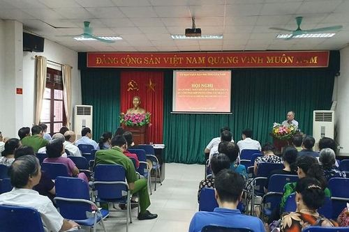 Quận Hoàn Kiếm: Xử lý kịp thời vi phạm trật tự xây dựng tại cơ sở