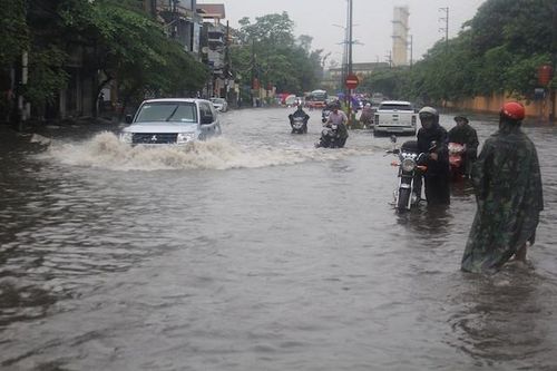 8 người chết và mất tích do mưa lớn ở Bắc Bộ
