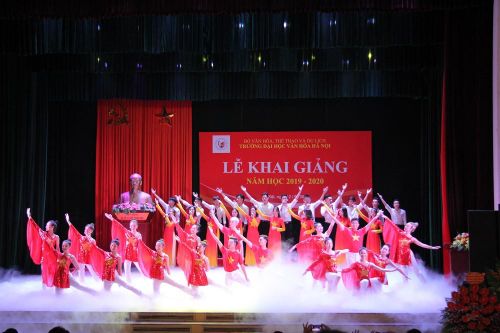 Khai giảng năm học mới, Đại học Văn hóa Hà Nội tiếp tục khẳng định thương hiệu