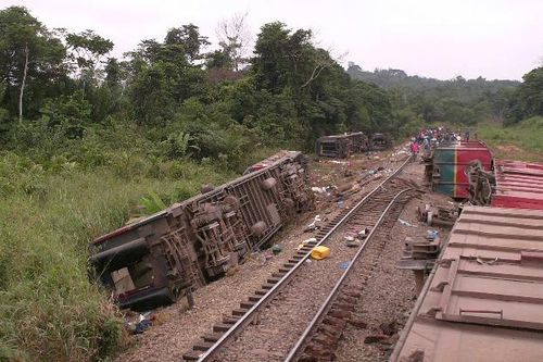 Congo: Ít nhất 50 người chết trong vụ trật bánh tàu hỏa kinh hoàng