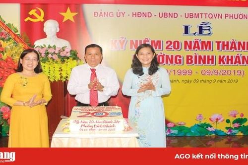 Dấu ấn 20 năm của phường Bình Khánh